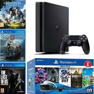 Playstation 4 with VR set and Games included